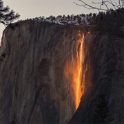 Firefall, Yosemite National Park, California
