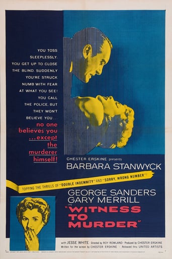 Witness to Murder (1954)