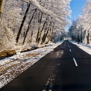 December, When Your Car Hits Black Ice, MN