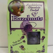 Huckleberry Chocolate Coated Hazelnuts