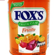 Fox's Crystal Clear Fruits