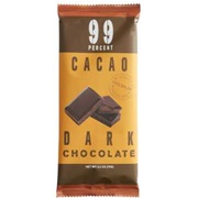 99 Percent Cacao Dark Chocolate