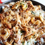 Sloppy Joe Mac and Cheese