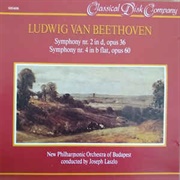 Beethoven, New Philharmonic Orchestra of Budapest - Symp. Nr. 2 in D Opus 36 / Nr. 4 in Bb Opus 60