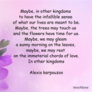 In Other Kingdoms - Poetry by Alexis Karpouzos