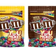 M&Ms You Picked the New Color Mix!