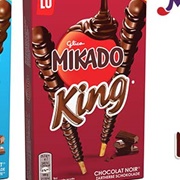 Glico Mikado King Chocolat Noir