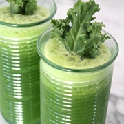 Kale-Cabbage Green Juice