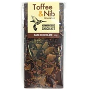 Hummingbird Toffee & Nib Chocolate Bar