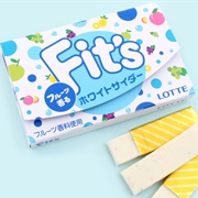 Lotte Fit's White Cider Gum