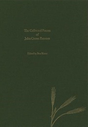 'Antique Harvesters' (John Crowe Ransom)