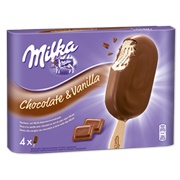 Milka Chocolate Vanilla Ice Cream