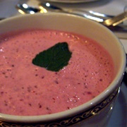 Chilled Cranberry Soup
