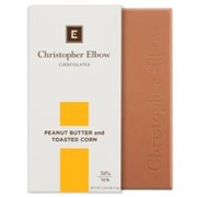 Christopher Elbow Peanut Butter & Toasted Corn Milk Chocolate Bar