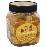 Lemon &amp; Manuka Honey Hard Candy (New Zealand)