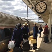 Surprisingly See Amish Use Amtrak