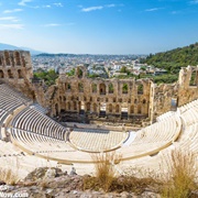 Odeon of Herodes Atticus. Athens, Greece