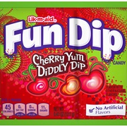 Wonka Fun Dip Cherry Yum Diddly Dip