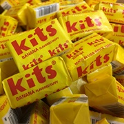 Kits Banana Taffy