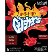 Fruit Gushers Sweet &amp; Fiery
