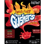 Fruit Gushers Sweet & Fiery