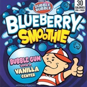 Dubble Bubble Blueberry Smoothie