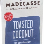 Madecasse Toasted Coconut 70% Dark Chocolate