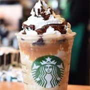 Caramel Cocoa Cluster Frappuccino