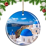 Blue Domed Church Ornament