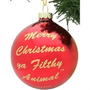 Merry Christmas You Filthy Animal