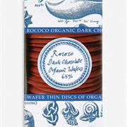 Rococo Dark Chocolate Organic Wafers