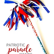 Make Patriotic Wands