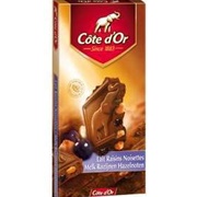 Cote D'Or Lait Raisins Noisettes