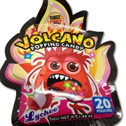 Volcano Popping Candy Lychee