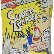 Nobel Super Lemon Japanese Candy