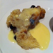 Saskatoon Berry Bread Pudding