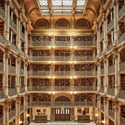 Peabody Library at Johns Hopkins University and Mount Vernon, Baltimore