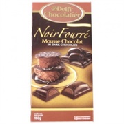 Delfi Noir Fourre Mousse Chocolat