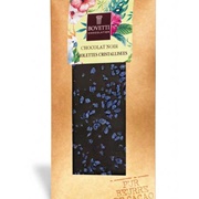 Bovetti Chocolat Noir Violettes Cristallisees
