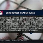 Seven Inning Doubleheaders