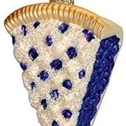 Blueberry Pie Ornament