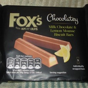 Fox&#39;s Milk Chocolate &amp; Lemon Mousse Bars