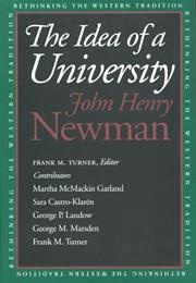 The Idea of a University (John Henry Newman)