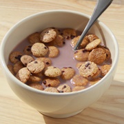 Cereal With Chocolate Milk