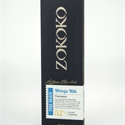 Zokoko Mbingu Milk Tanzania 52% Chocolate
