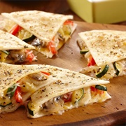 Vegetable Quesadilla