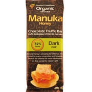 Zibadel Creations Manuka Honey 72% Dark Truffle Bar