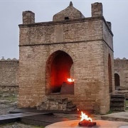 Ateshgah Fire Temple. Baku, Azerbaijan
