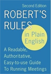 Robert's Rules in Plain English (Doris P. Zimmerman)
