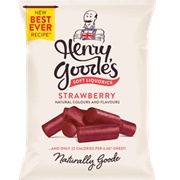 Henry Goode's Red Strawberry Liquorice